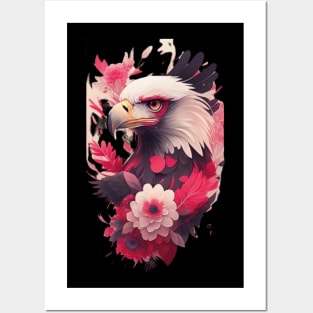 eagle head Posters and Art